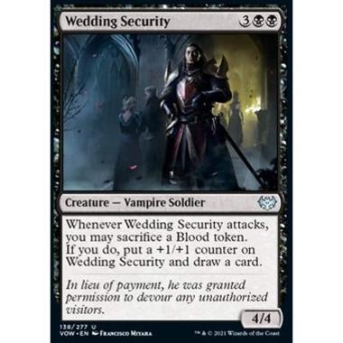 Wedding Security - Sorvegliante delle Nozze - [VOW] [NM]