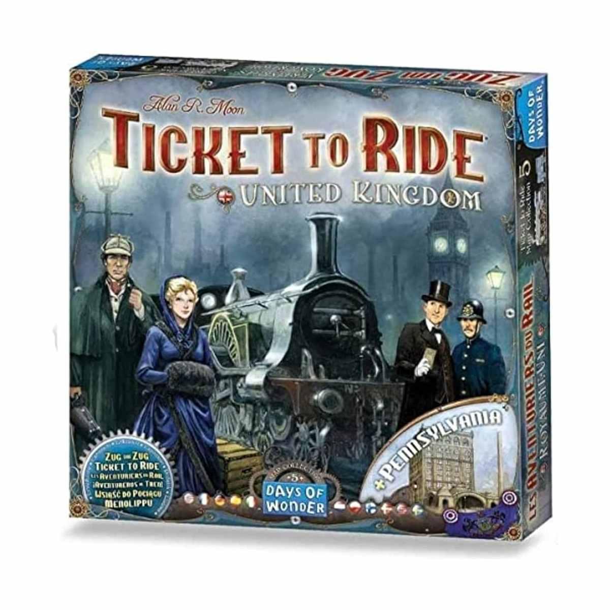 Ticket To Ride - United Kingdom + Pennsylvania