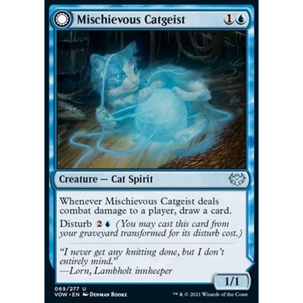 Mischievous Catgeist // Catlike Curiosity - Feligeist Dispettoso // CuriositÃ Felina - [VOW] [NM]