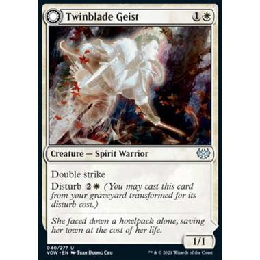 Twinblade Geist // Twinblade Invocation - Geist delle Lame Gemelle // Invocazione delle Lame Gemelle - [VOW] [NM]