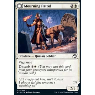 Mourning Patrol // Morning Apparition - Pattuglia dei Tramontati // Apparizione del Mattino - [MID] [NM] [Foil]