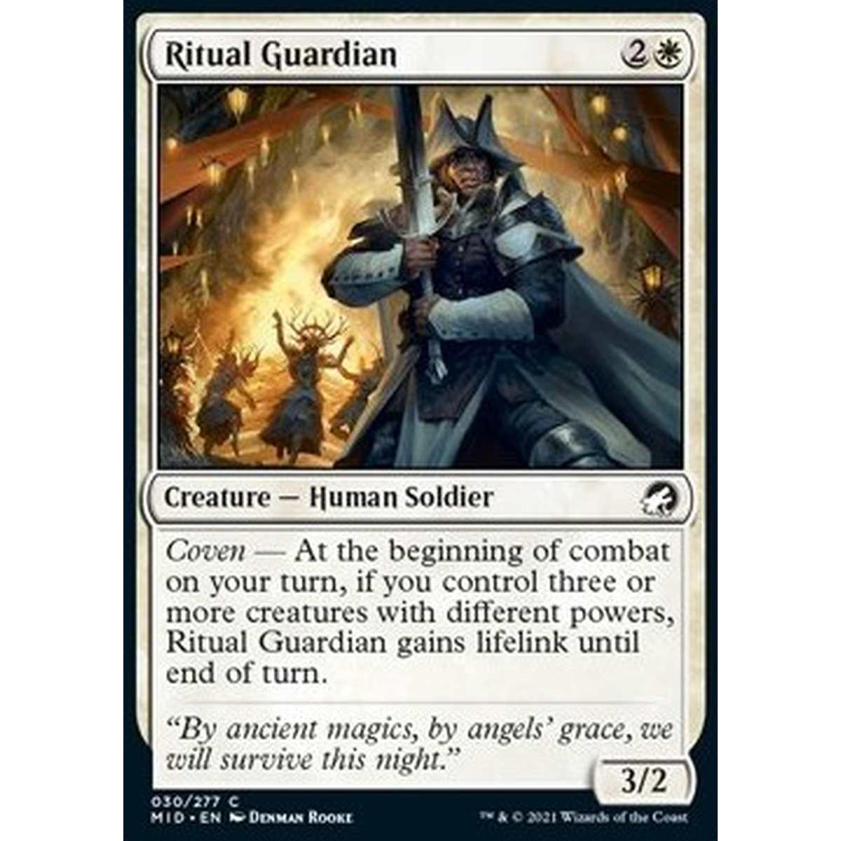Ritual Guardian - Guardiana del Rituale - [MID] [NM] [Foil]