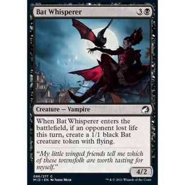 Bat Whisperer - Sussurratrice dei Pipistrelli - [MID] [NM] [Foil]