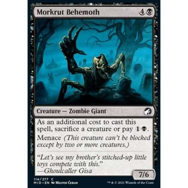 Morkrut Behemoth - Behemoth di Morkrut - [MID] [NM] [Foil]