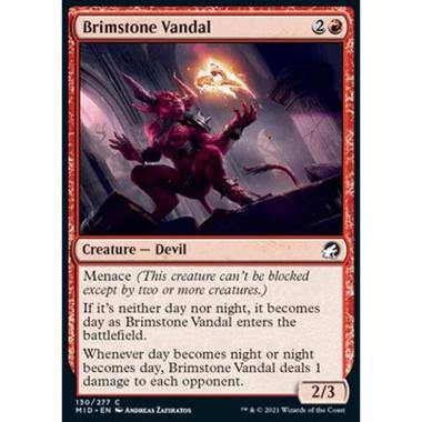 Brimstone Vandal - Vandalo di Zolfo - [MID] [NM] [Foil]
