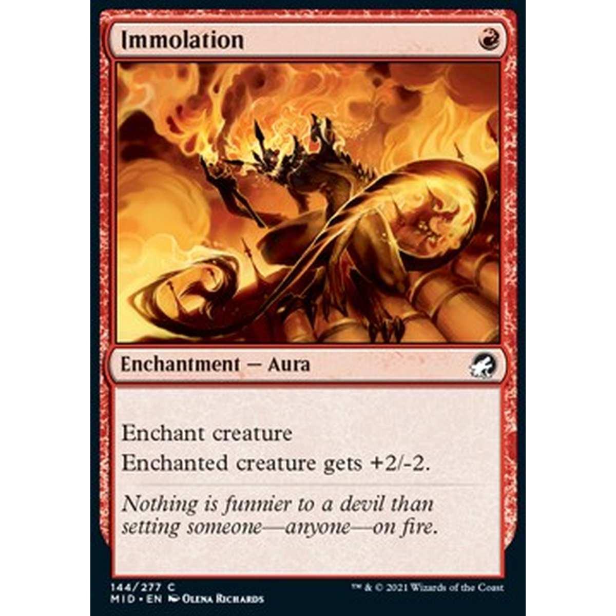 Immolation - Immolazione - [MID] [NM] [Foil]
