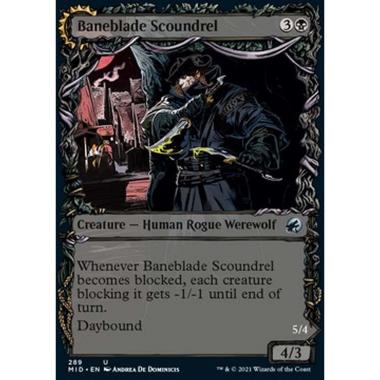 Baneblade Scoundrel // Baneclaw Marauder - Canaglia di Lamasventura // Predone di Artigliosventura - [XMID] [NM]