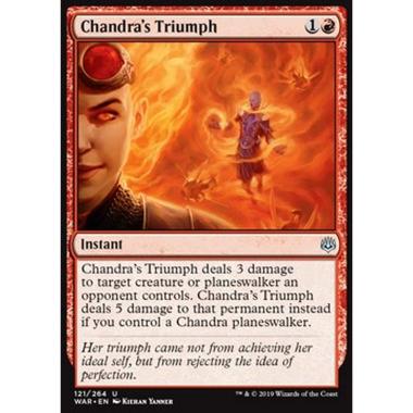 Chandra's Triumph - Trionfo di Chandra - [WAR] [NM]