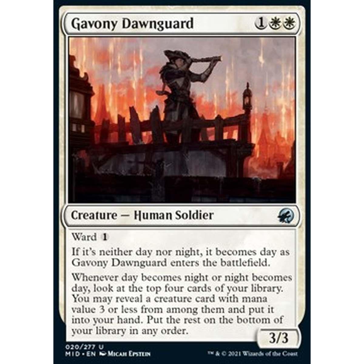 Gavony Dawnguard - Guardia dell'Alba di Gavony - [MID] [NM]