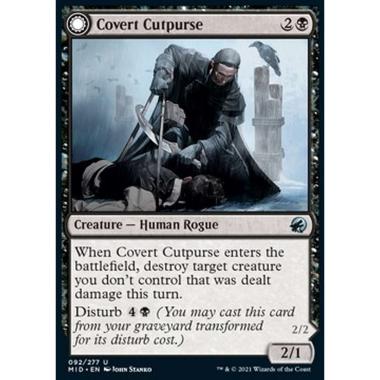 Covert Cutpurse // Covetous Geist - Tagliaborse Furtivo // Geist Avido - [MID] [NM]