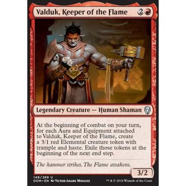 Valduk, Keeper of the Flame - Valduk, Custode della Fiamma - [DOM] [NM]