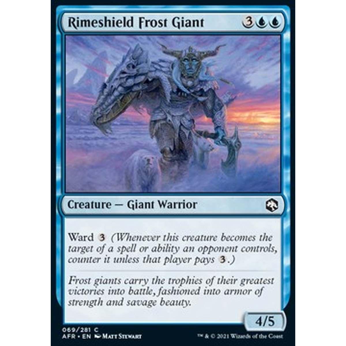 Rimeshield Frost Giant - Gigante del Gelo Brinoscudo - [AFR] [NM] [Foil]
