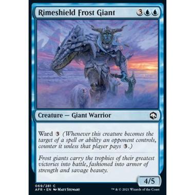 Rimeshield Frost Giant - Gigante del Gelo Brinoscudo - [AFR] [NM] [Foil]