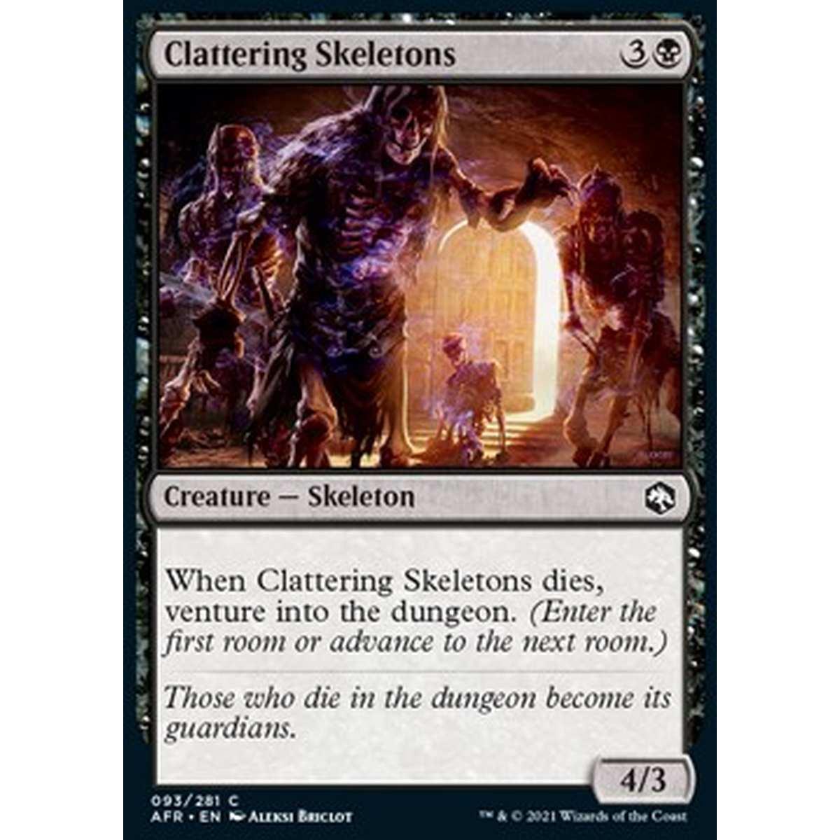 Clattering Skeletons - Scheletri Scricchiolanti - [AFR] [NM] [Foil]