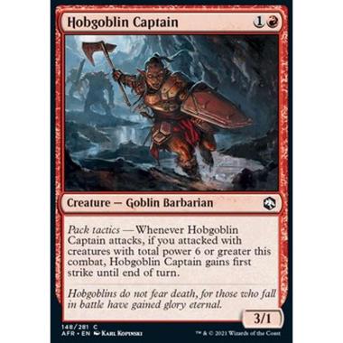 Hobgoblin Captain - Hobgoblin Capitana - [AFR] [NM] [Foil]