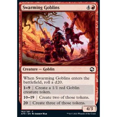 Swarming Goblins - Sciame di Goblin - [AFR] [NM] [Foil]