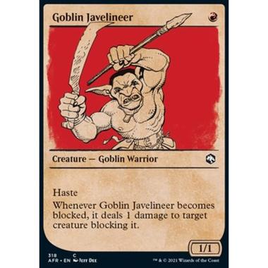 Goblin Javelineer - Giavellottiera Goblin - [XAFR] [NM]