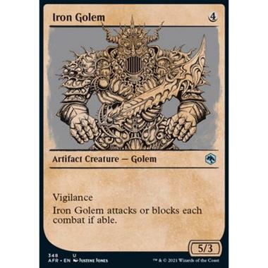Iron Golem - Golem di Ferro - [XAFR] [NM]
