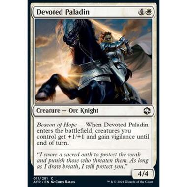 Devoted Paladin - Paladina Devota - [AFR] [NM] [Foil]