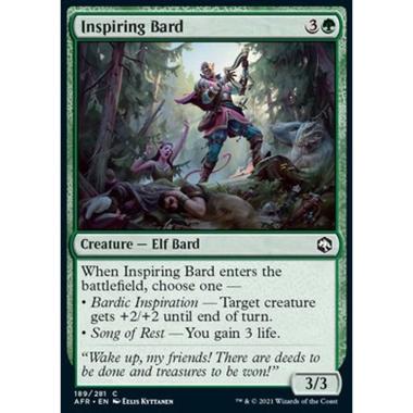 Inspiring Bard - Bardo Ispiratore - [AFR] [NM] [Foil]