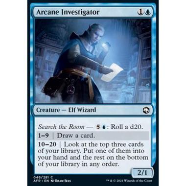 Arcane Investigator - Investigatore Arcano - [AFR] [NM] [Foil]