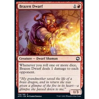 Brazen Dwarf - Nano del Bronzo - [AFR] [NM] [Foil]