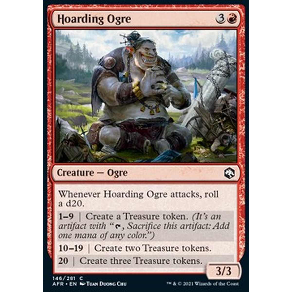 Hoarding Ogre - Ogre Accumulatrice - [AFR] [NM] [Foil]