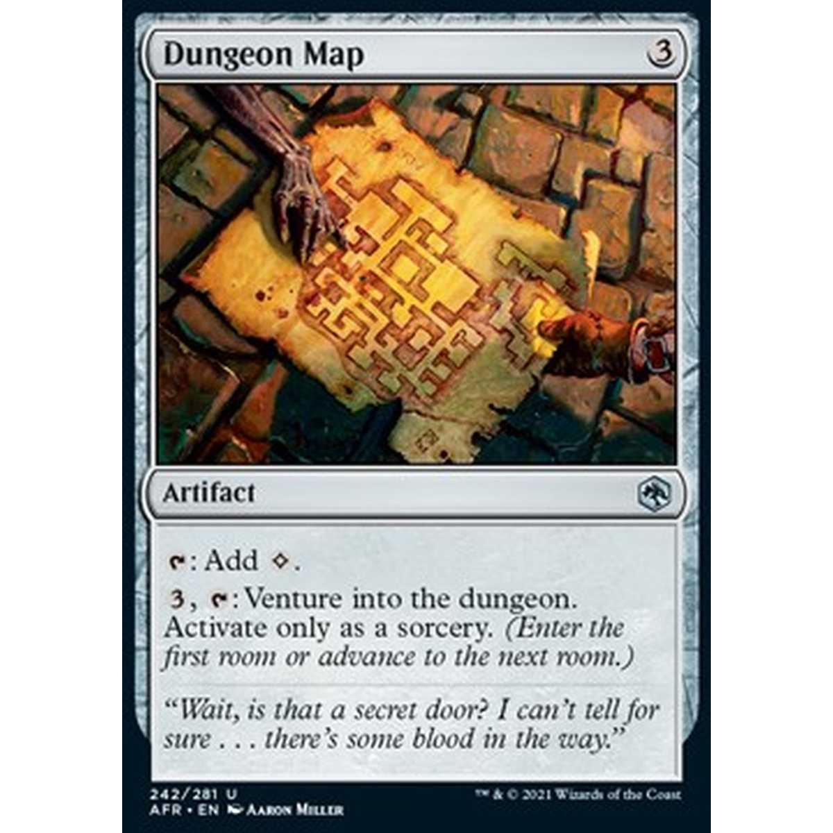 Dungeon Map - Mappa del Dungeon - [AFR] [NM]