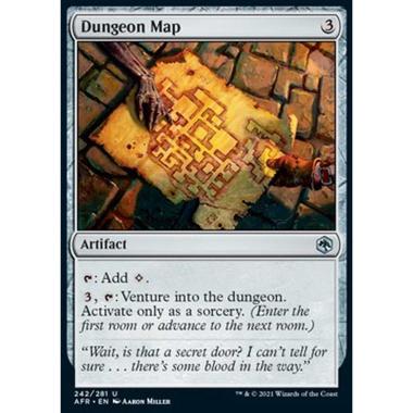 Dungeon Map - Mappa del Dungeon - [AFR] [NM]