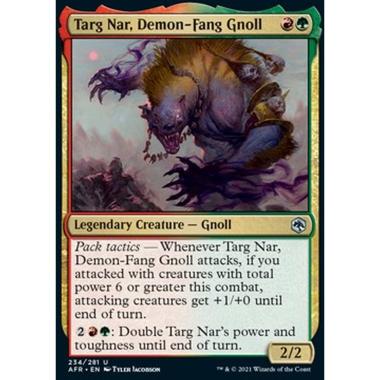 Targ Nar, Demon-Fang Gnoll - Targ Nar, Gnoll delle Zanne Demoniache - [AFR] [NM]