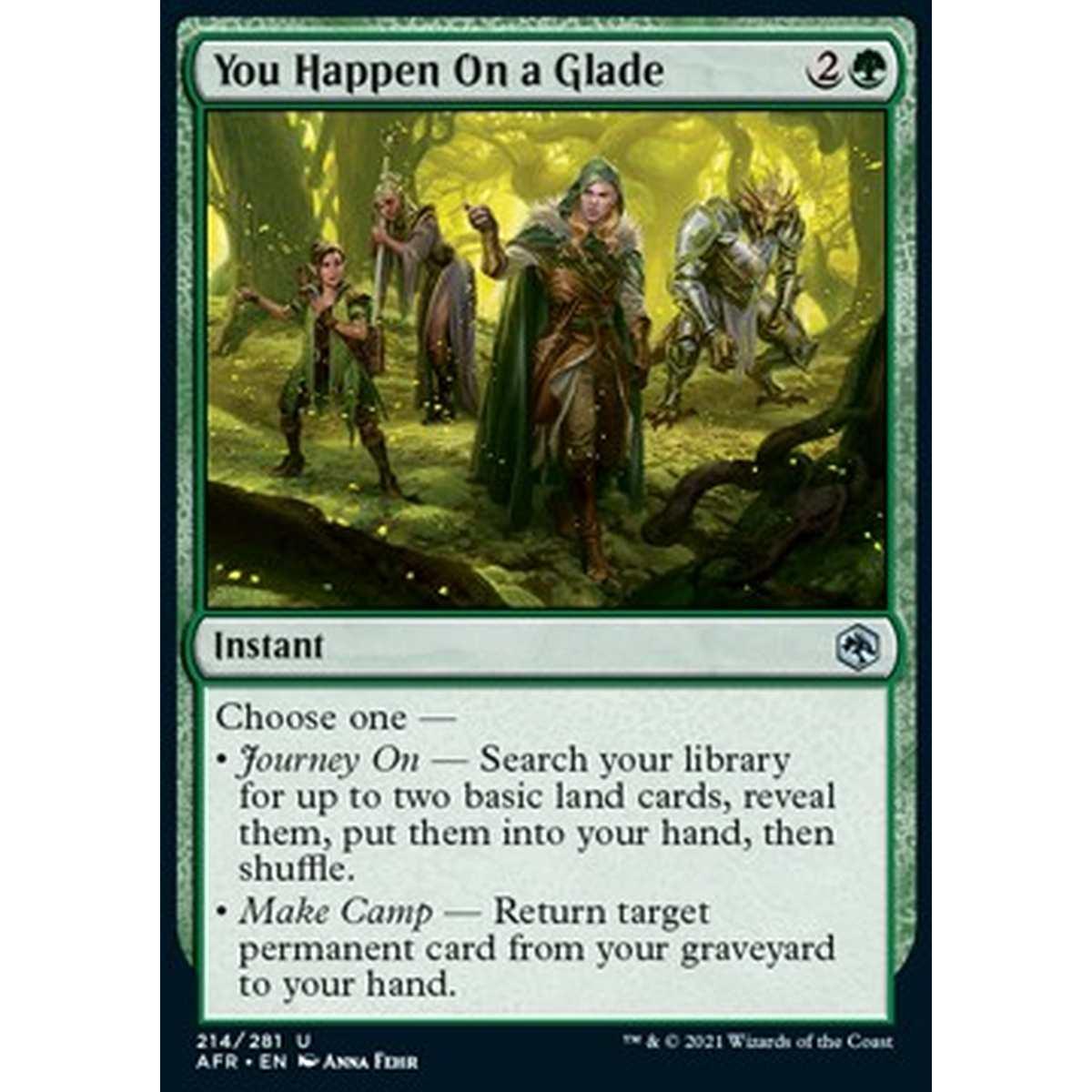 You Happen On a Glade - Vi Imbattete in una Radura - [AFR] [NM]