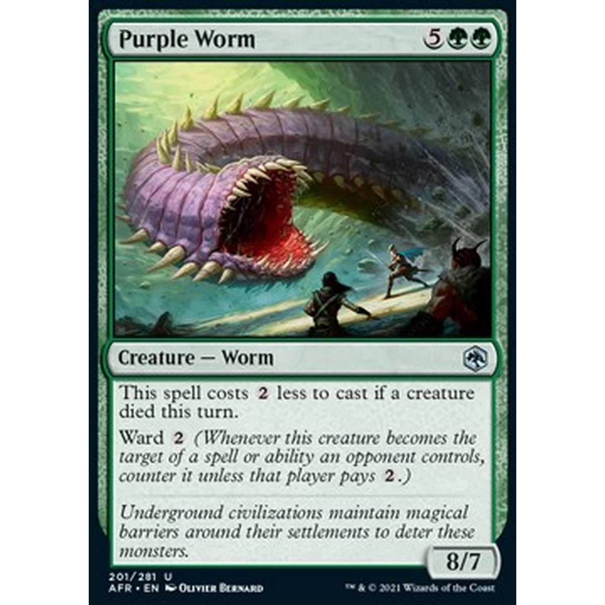 Purple Worm - Verme Purpureo - [AFR] [NM]