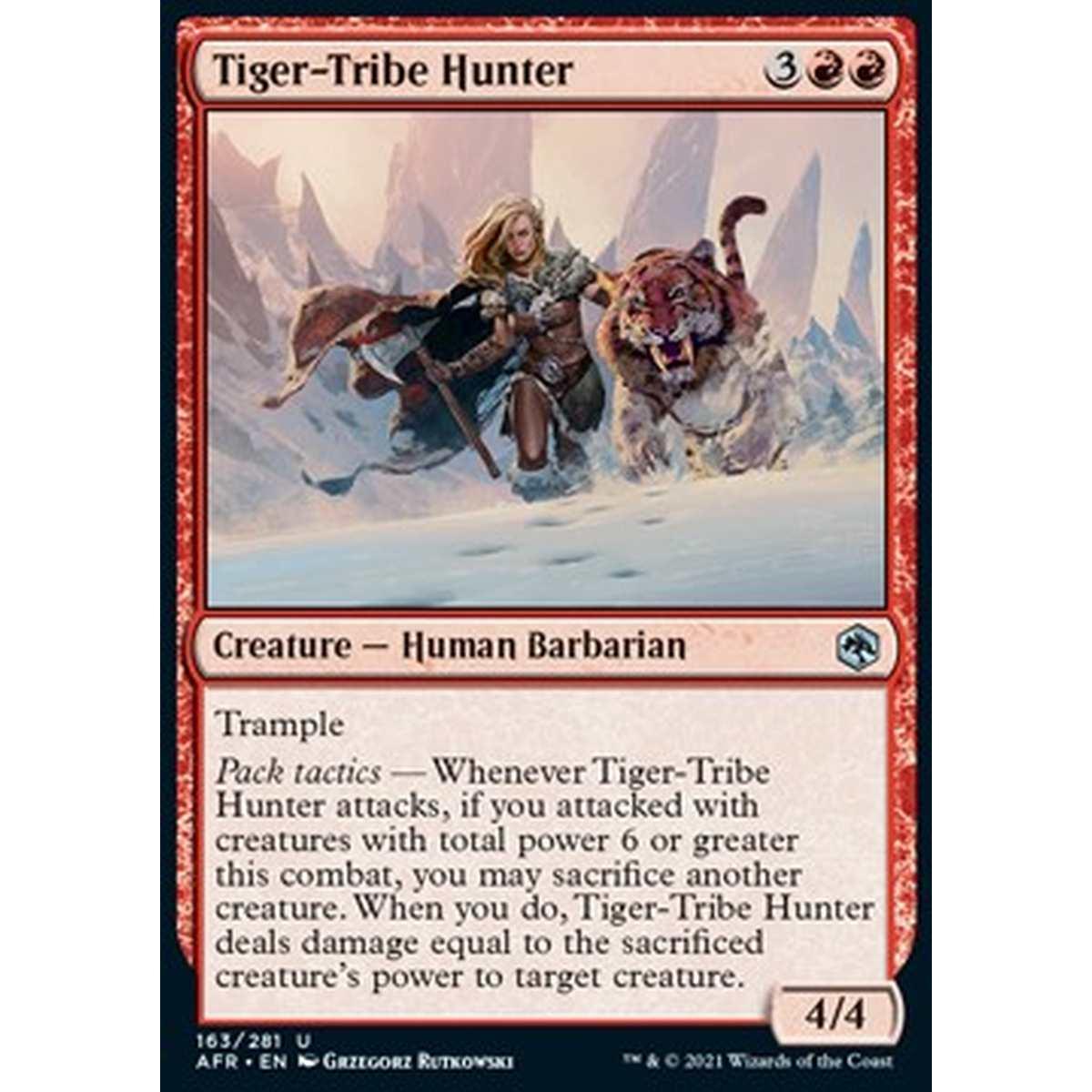 Tiger-Tribe Hunter - Cacciatrice della TribÃ¹ della Tigre - [AFR] [NM]