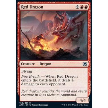 Red Dragon - Drago Rosso - [AFR] [NM]