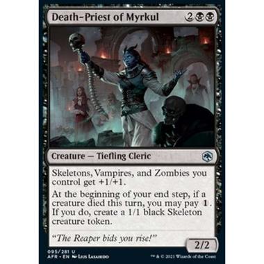 Death-Priest of Myrkul - Sacerdotessa della Morte di Myrkul - [AFR] [NM]