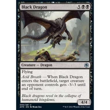 Black Dragon - Drago Nero - [AFR] [NM]
