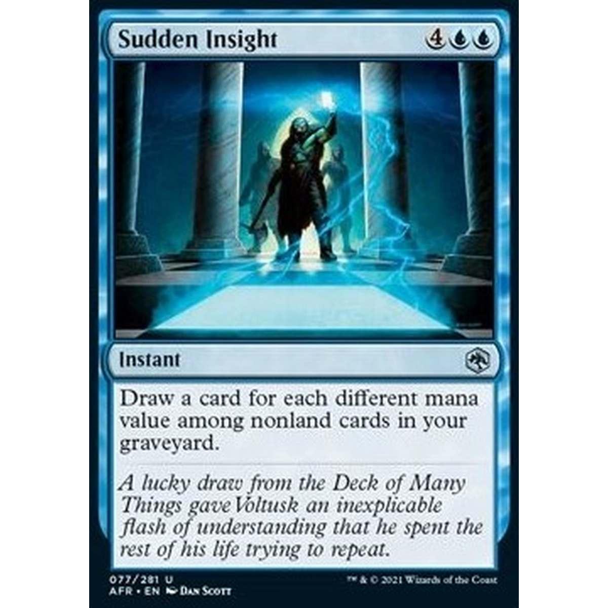 Sudden Insight - Rivelazione Improvvisa - [AFR] [NM]