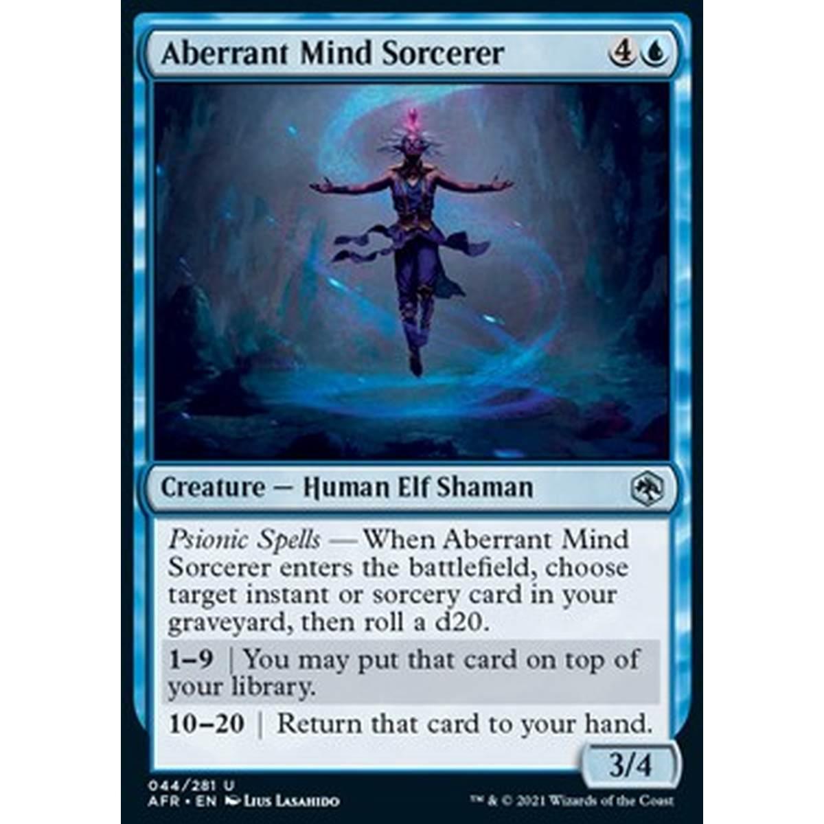 Aberrant Mind Sorcerer - Stregona della Mente Aberrante - [AFR] [NM]