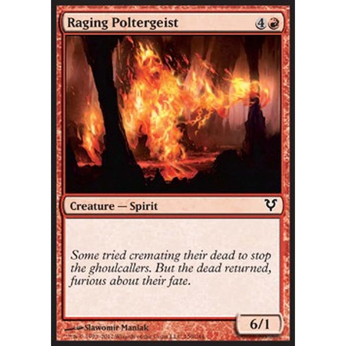 Raging Poltergeist - Poltergeist Rabbioso - [AVR] [NM] [Foil]