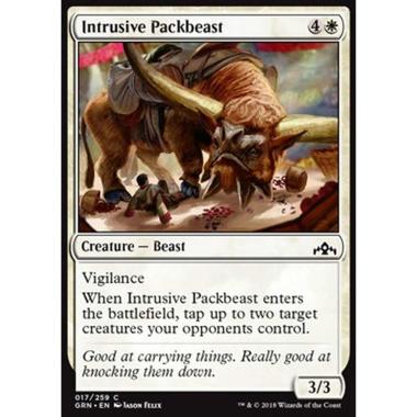 Intrusive Packbeast - Bestia da Soma Invadente - [GRN] [NM] [Foil]