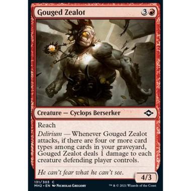 Gouged Zealot - Gouged Zealot - [MH2] [NM] [Foil]