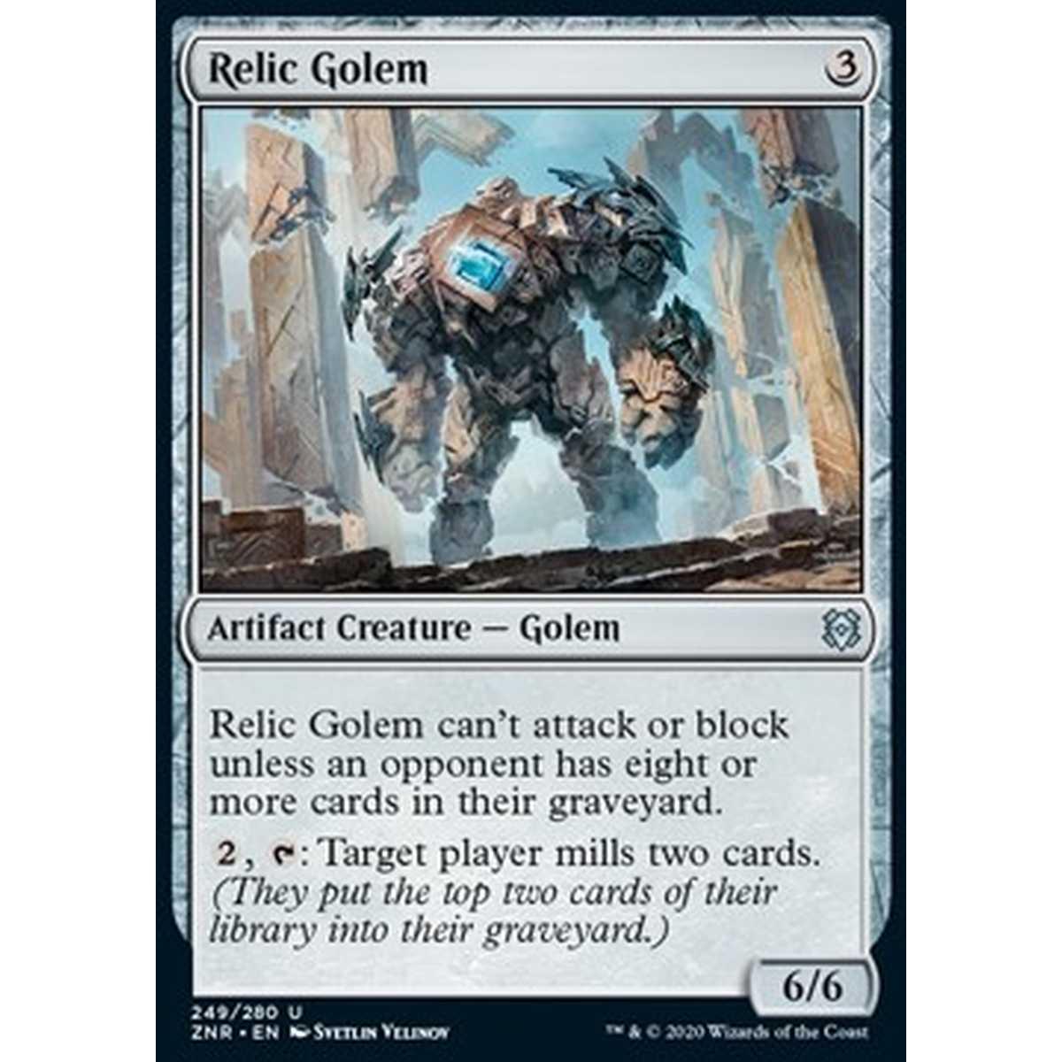 Relic Golem - Golem della Reliquia - [ZNR] [NM]