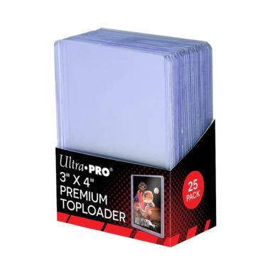 25 Toploader Ultra Pro 3x4 3" x 4" Premium
