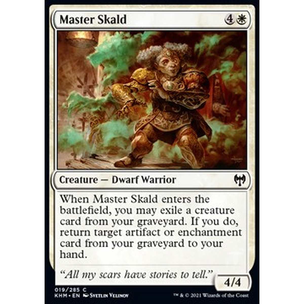 Master Skald - Master Skald - [KHM] [NM] [Foil]