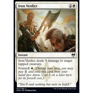 Iron Verdict - Iron Verdict - [KHM] [NM] [Foil]