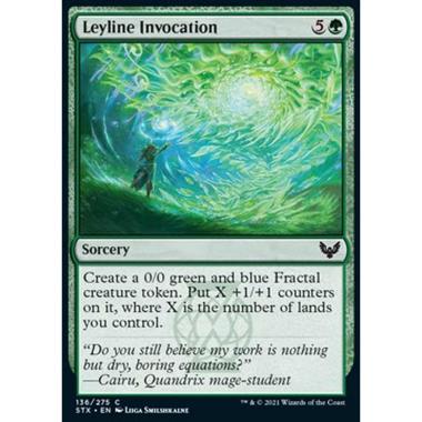Leyline Invocation - Leyline Invocation - [STX] [NM] [Foil]