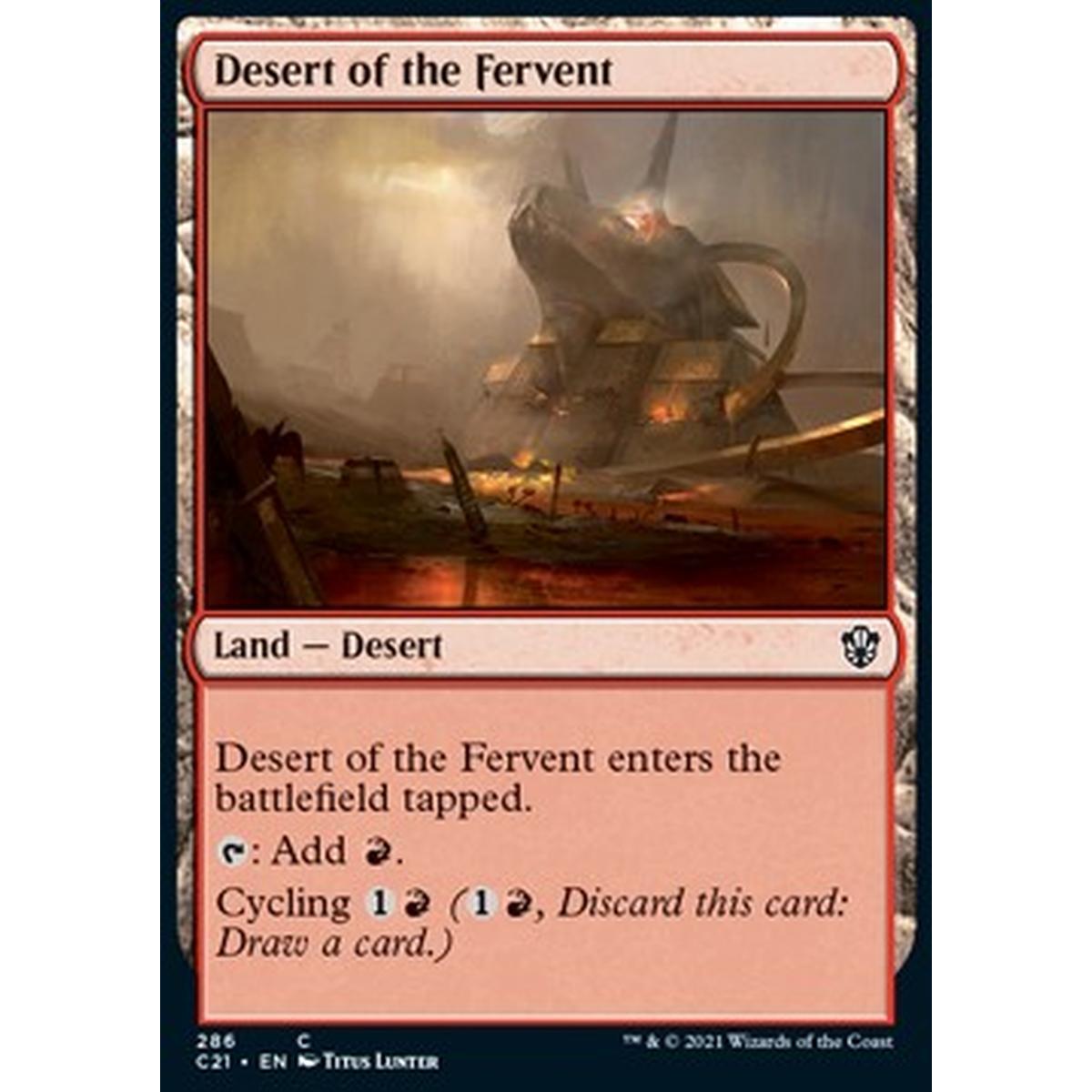 Desert of the Fervent - Desert of the Fervent - [C21] [NM]