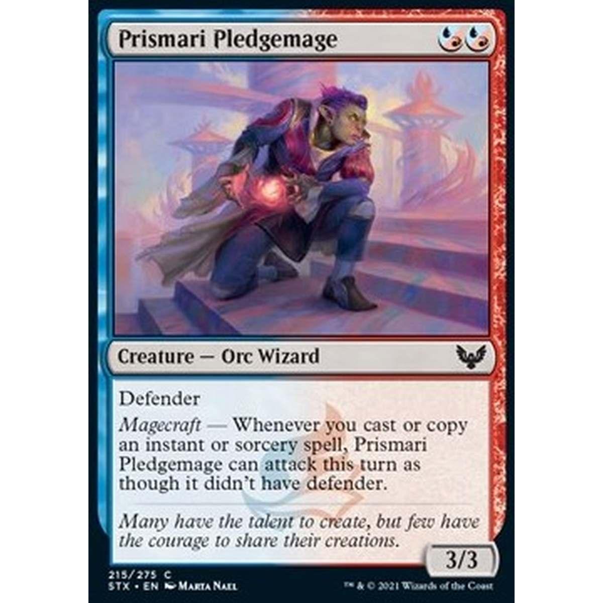 Prismari Pledgemage - Mago Iniziato di Prismari - [STX] [NM] [Foil]