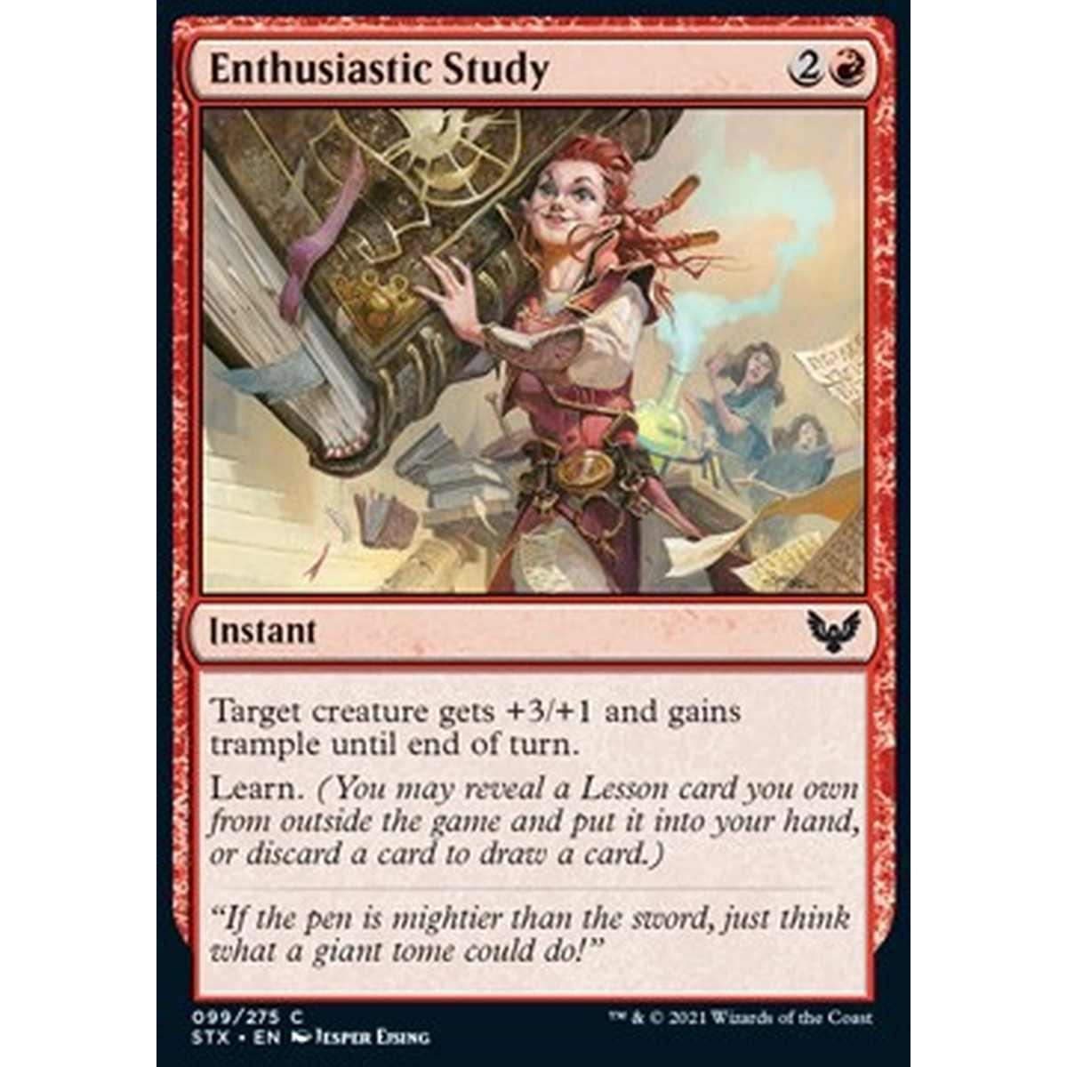 Enthusiastic Study - Studio Appassionante - [STX] [NM] [Foil]