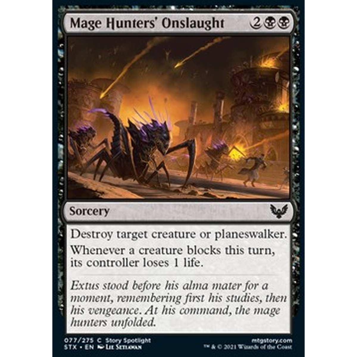 Mage Hunters' Onslaught - Assalto dei Cacciamaghi - [STX] [NM] [Foil]